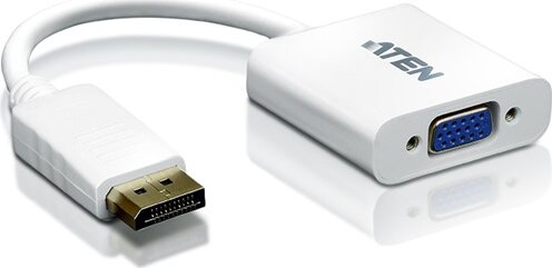 Aten DisplayPort apa - VGA anya adapter - Fehér Aten DisplayPort apa - VGA anya adapter - Fehér