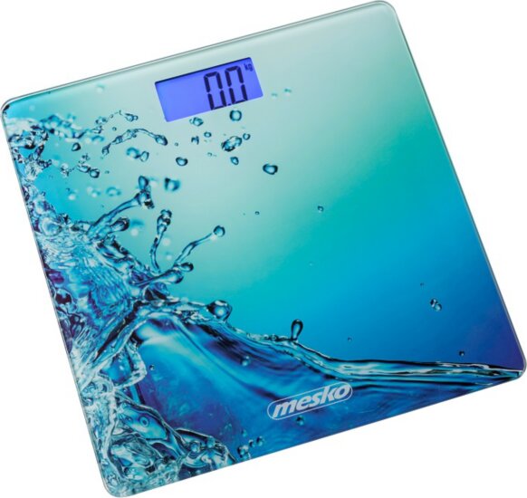 Mesko MS 8156 Digitális Személymérleg Kék Tenger