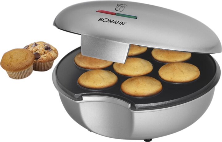 Bomann MM 5020 CB Muffin sütő - Ezüst Bomann MM 5020 CB Muffin sütő - Ezüst