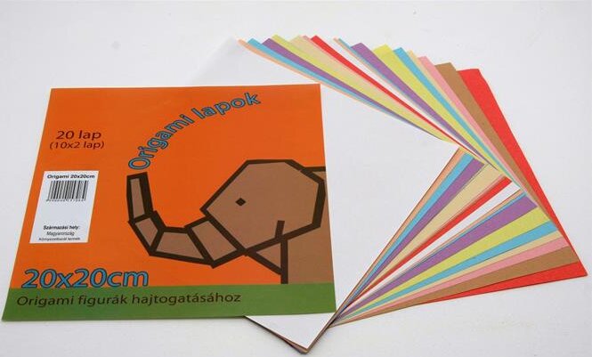 OEM Origami papír - 20x20cm (20 lap / csomag)