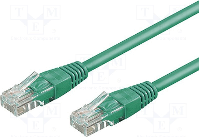 Digitus DK-1511-100/G U-UTP CAT5e Patch kábel 10m Zöld