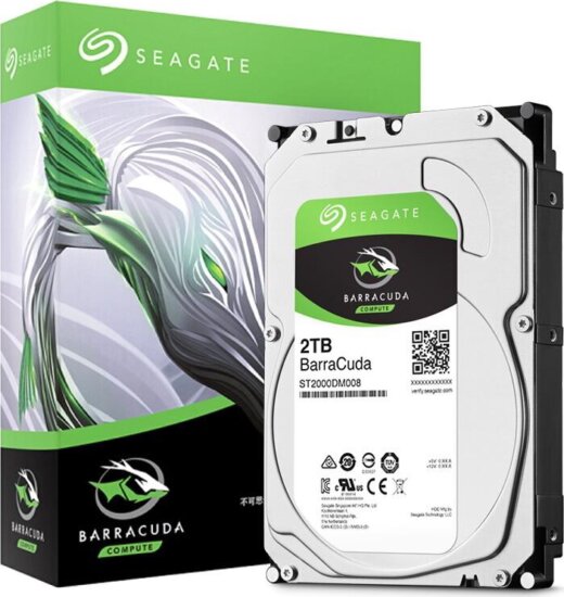 Seagate 2TB BarraCuda SATA3 3.5" HDD Seagate 2TB BarraCuda SATA3 3.5" HDD