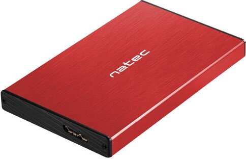 Natec Rhino Go 2.5" USB 3.0 Külső HDD ház - Piros Natec Rhino Go 2.5" USB 3.0 Külső HDD ház - Piros