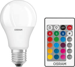 Osram Star+ 9W 60 E27 Matt LED körte izzó - RGBW Osram Star+ 9W 60 E27 Matt LED körte izzó - RGBW