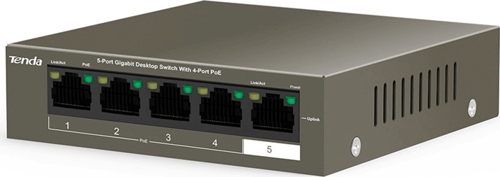 Tenda TEG1105P Gigabit Switch - Bronz