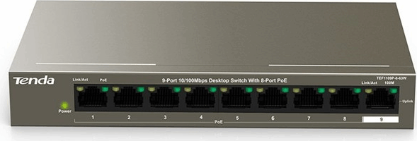 Tenda TEF1109P 9-port PoE Switch