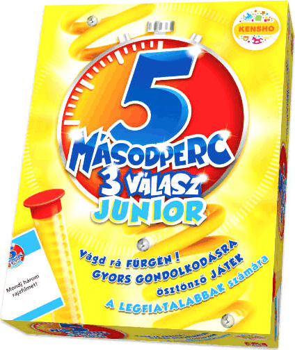 Kensho Megableu: 5 másodperc 3 válasz junior társasjáték