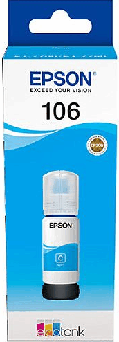 Epson 106 Eredeti Tintatartály Cián
