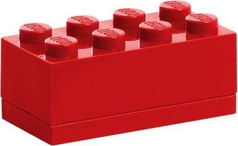 LEGO 40121730 Tárolódoboz (4x2) - Piros