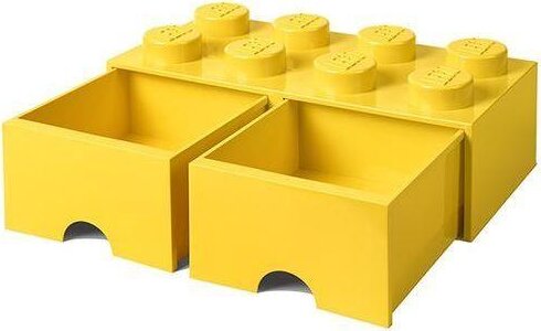 LEGO 40061740 Fiókos tárolódoboz (4x2) - Sárga