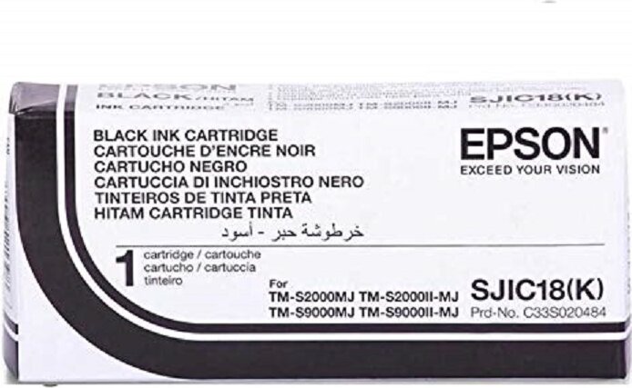 Epson C33S020484 Eredeti Tintakazetta Fekete
