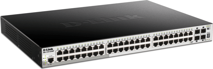 D-link DGS-1510-52XMP Gigabit POE Smart Switch - Ezüst/Fekete D-link DGS-1510-52XMP Gigabit POE Smart Switch - Ezüst/Fekete