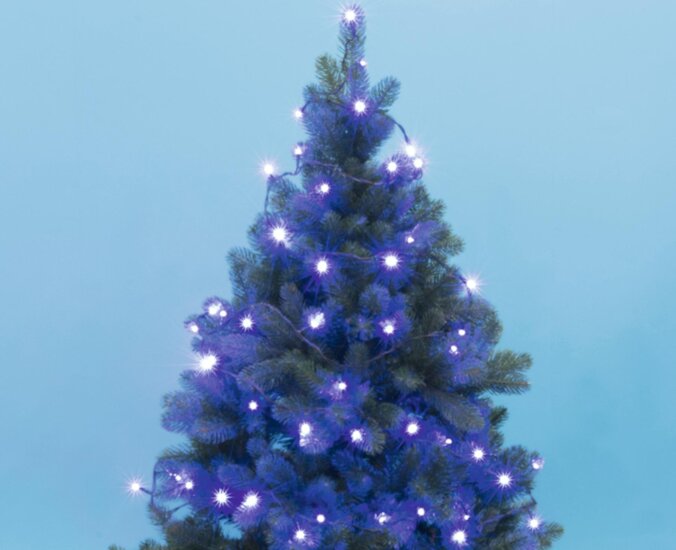 Somogyi KII 100/BL Beltéri LED fényfüzér 8m - Kék