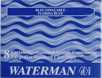 Waterman 7190001002 Töltőtoll patron / Kék (8 db)