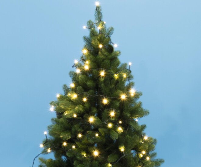 Somogyi KII 200/WW Beltéri LED fényfüzér 16m - Meleg fehér