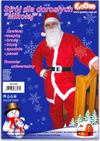 Godan NW-SDMI Mikulás jelmez ("L")