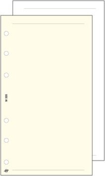 Saturnus L Kalendárium betét: jegyzetlap sima - Fehér (30 lap)