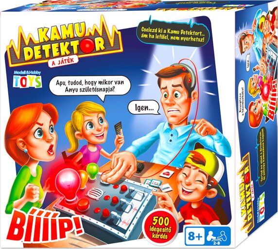 Kamu detektor társasjáték Kamu detektor társasjáték