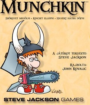 Munchkin alapjáték kártyás társasjáték Munchkin alapjáték kártyás társasjáték