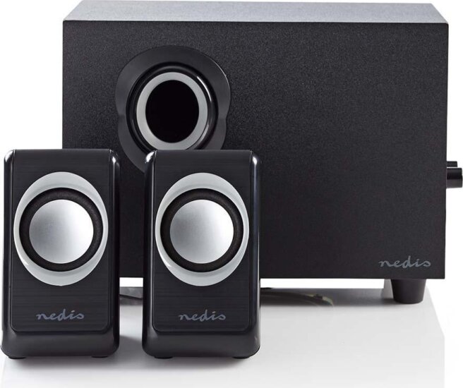 Nedis CSPR10021BK 2.1 hangfal - Fekete