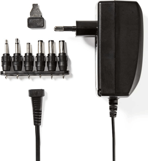 Nedis Univerzális hálózati adapter (3-12V / 2.25A) Fekete Nedis Univerzális hálózati adapter (3-12V / 2.25A) Fekete