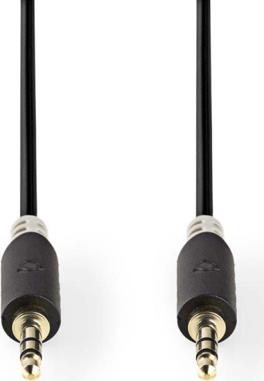 Nedis CABW22000AT30 JACK - JACK kábel 3m (3,5 mm-es jack apa - 3,5 mm-es jack apa)