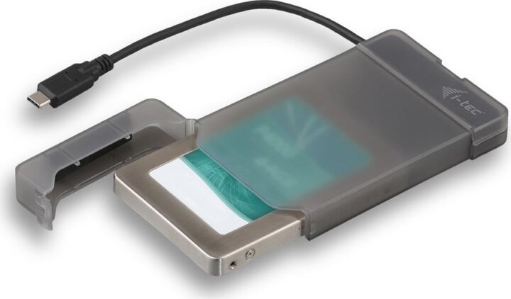 i-tec MySafe 2.5" USB 3.1 Type-C Külső HDD ház - Szürke i-tec MySafe 2.5" USB 3.1 Type-C Külső HDD ház - Szürke
