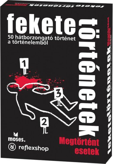 Fekete Történetek - Megtörtént esetek társasjáték