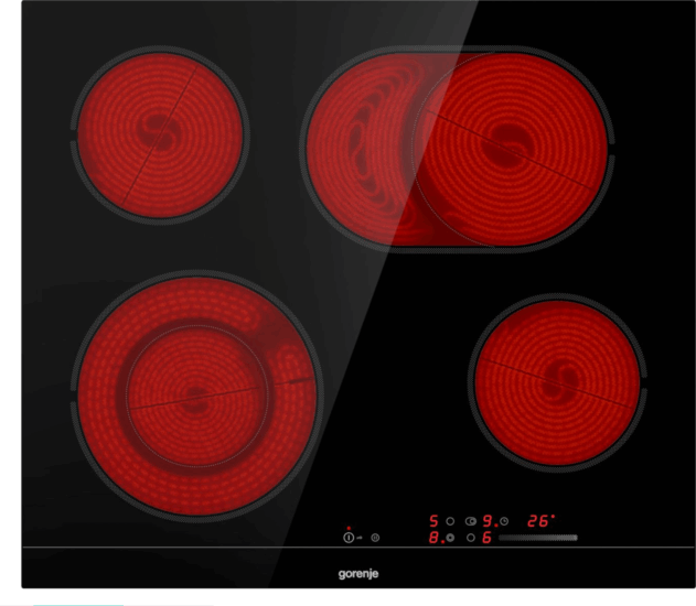 Gorenje ECS643BCSC Üvegkerámia főzőlap - Fekete Gorenje ECS643BCSC Üvegkerámia főzőlap - Fekete