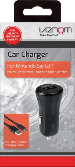 Venom VS4795 Autós töltő Nintendo Switchhez Venom VS4795 Autós töltő Nintendo Switchhez
