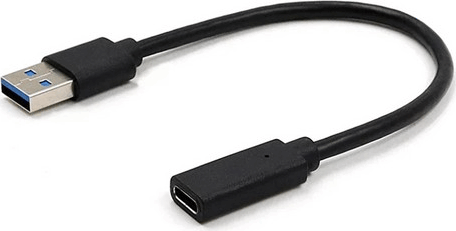 Gembird A-USB3-AMCF-01 USB-A apa - USB-C anya adapter - Fekete Gembird A-USB3-AMCF-01 USB-A apa - USB-C anya adapter - Fekete