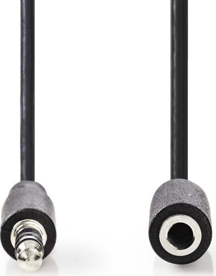 Nedis 3.5mm Jack (apa - anya) kábel 1m - Fekete