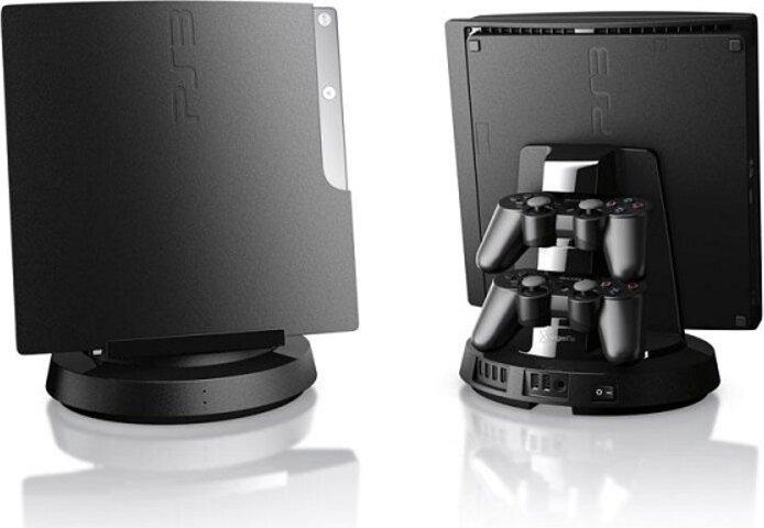 Vogel's GPD3200 PS3 dokkoló/töltő és tároló állvány - Fekete