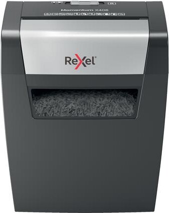 Rexel Momentum X406 Iratmegsemmisítő - Fekete