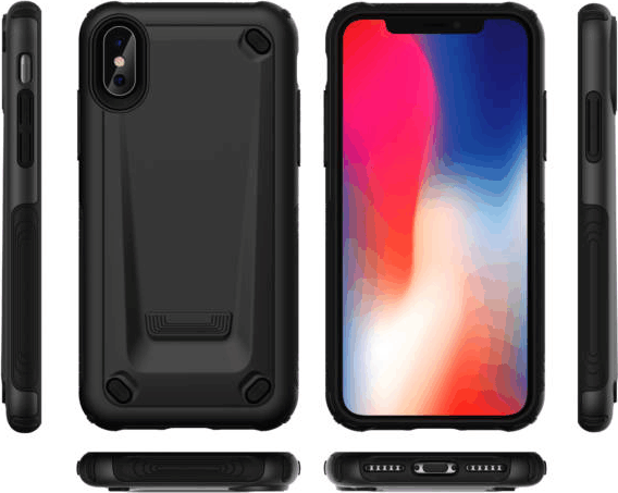 BlackBird BH945 Armour Apple iPhone X Védőtok - Fekete BlackBird BH945 Armour Apple iPhone X Védőtok - Fekete