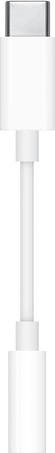 Apple MU7E2ZM/A USB-C apa - 3.5mm jack anya Adapter - Fehér