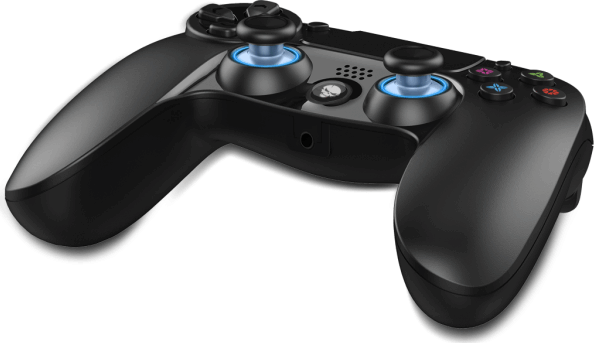 Spirit of Gamer XGP Bluetooth PS4 Controller - Fekete/Kék