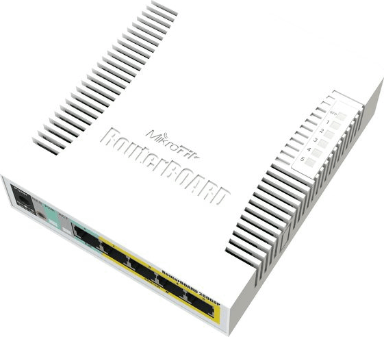 MikroTik RB260GSP/CSS106-1G-4P-1S POE Gigabit Smart Switch