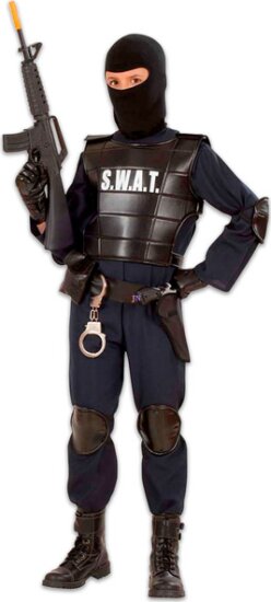 Widmann 55345 S.W.A.T. kommandós jelmez - 116 cm-es méret