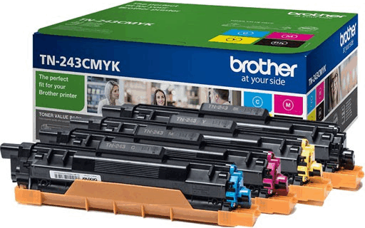 Brother TN-243CMYK Eredeti Tonercsomag 4-színű