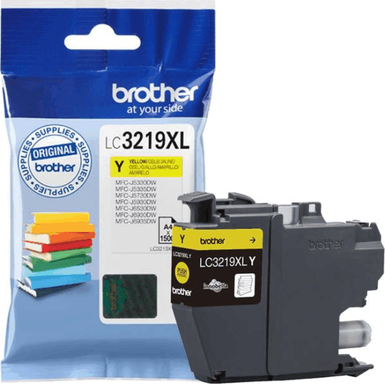Brother LC-3219XLY Eredeti Tintapatron Sárga