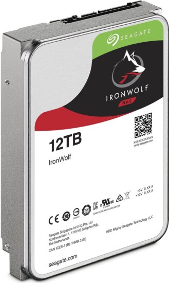 Seagate 12TB Ironwolf SATA3 3.5" NAS HDD Seagate 12TB Ironwolf SATA3 3.5" NAS HDD