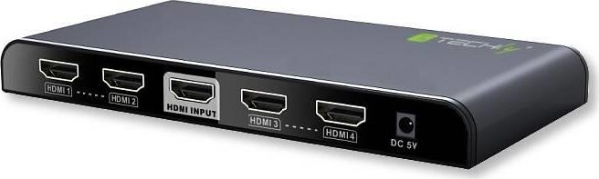 Techly 023981 HDMI Splitter (1 PC - 4 Kijelző)