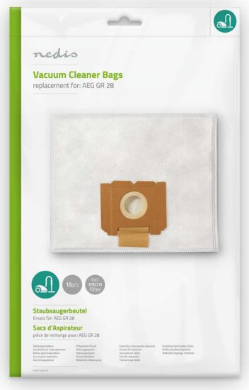 Nedis DUBG120AEG10 AEG GR 28 Porzsák (10 db / csomag)