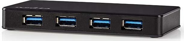Nedis UHUBU3420BK USB 3.0 HUB (4 port) Fekete Nedis UHUBU3420BK USB 3.0 HUB (4 port) Fekete