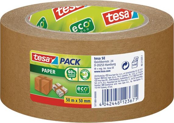 Tesa Tesapack® 50mm x 50m Csomagolószalag - Barna Tesa Tesapack® 50mm x 50m Csomagolószalag - Barna
