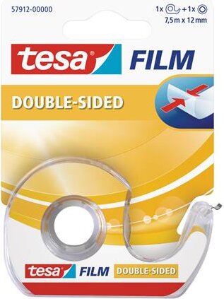 Tesa Tesafilm 12mm x 7m Kétoldalas ragasztószalag - Áttetsző