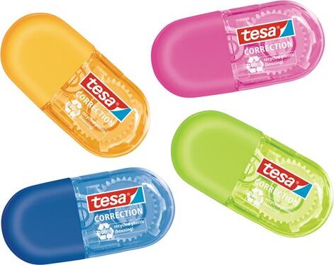 Tesa EcoLogo Hibajavító roller 6m - Vegyes színek Tesa EcoLogo Hibajavító roller 6m - Vegyes színek