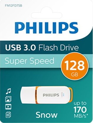 Philips 128GB Snow USB 3.0 Pendrive - Fehér Philips 128GB Snow USB 3.0 Pendrive - Fehér