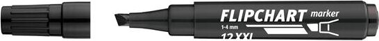 ICO Artip 12 XXL 1-4mm Flipcharmarker - Fekete